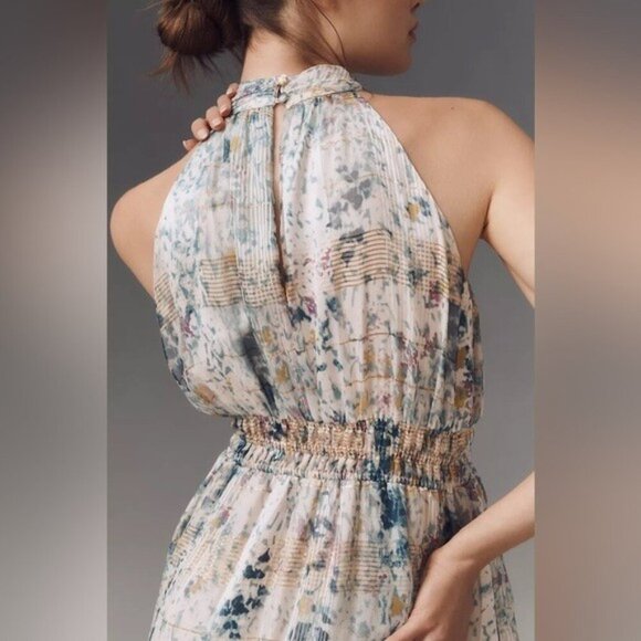 NWT Size L- Anthropologie The Somerset Maxi Dress: Halter Edition (NWT US$198) - Picture 4 of 14
